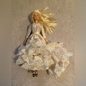 Vintage Barbie wedding dress